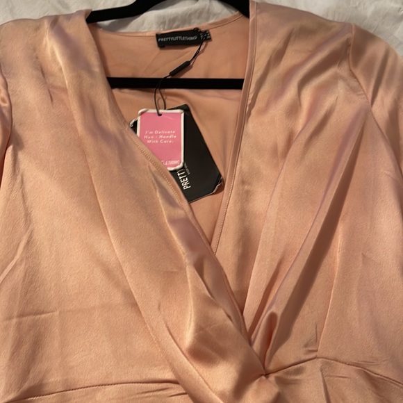 Prettylittlething Powder blush Dress - Picture 3 of 4